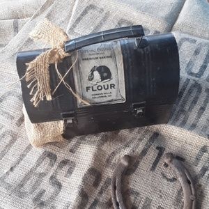 Recycled antique lunchbox